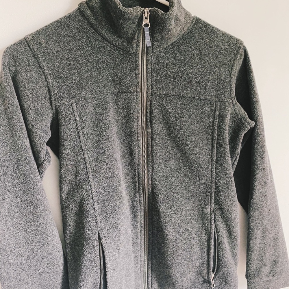 Gray Columbia Zip Up for Boys